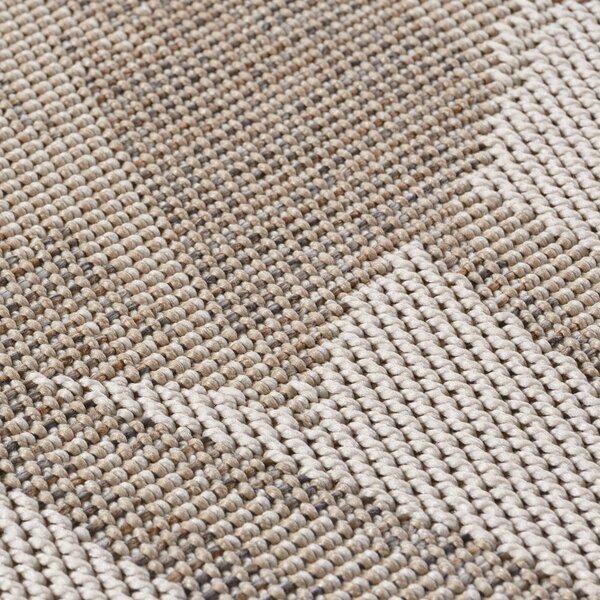 Бежов кръгъл килим за открито и закрито ø 120 cm Desert 1302 – Ayyildiz Carpets