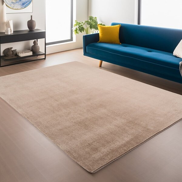 Бежов килим подходящ за пране 80x150 cm Joy 1400 – Ayyildiz Carpets