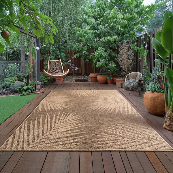 Кафяв килим за открито и закрито 160x230 cm Timber 1403 – Ayyildiz Carpets