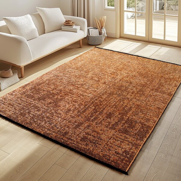 Килим подходящ за пране в теракотен цвят 80x150 cm Space 1900 – Ayyildiz Carpets