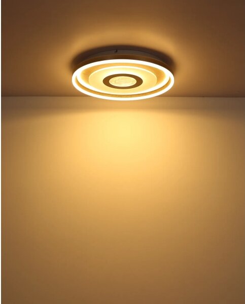 Globo 48571-40 - LED таванен плафон CARDENAS LED/40W/230V 3000K Ø 50 см