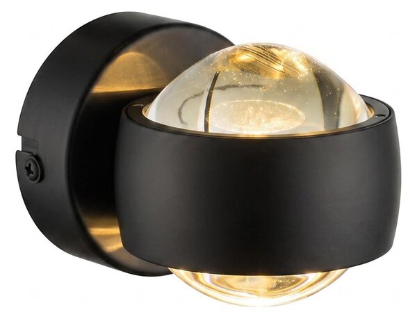 Globo 78290B - LED стенен аплик RANDI LED/7W/230V 3000K черен