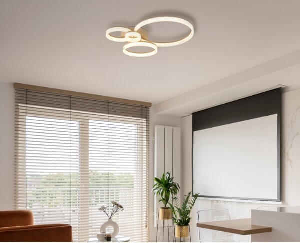 Globo 48046D6 - LED таванно осветително тяло ZARA LED/40W/230V 3000K 64,5x75 cm
