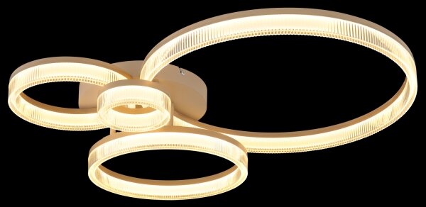 Globo 48046D6 - LED таванно осветително тяло ZARA LED/40W/230V 3000K 64,5x75 cm
