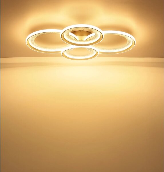 Globo 48064-50S - LED таванно осветително тяло GLITRA LED/50W/230V 3000K 64,5x85,5 cm
