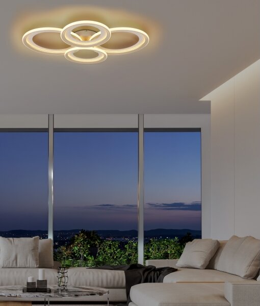 Globo 48064-50S - LED таванно осветително тяло GLITRA LED/50W/230V 3000K 64,5x85,5 cm
