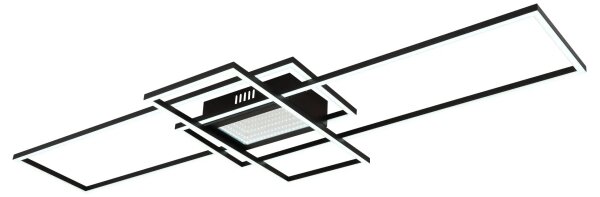 Globo 48468-60 - LED плафон SAUNDERS с възможност за димиране 60W/230V 42x110,8 cm