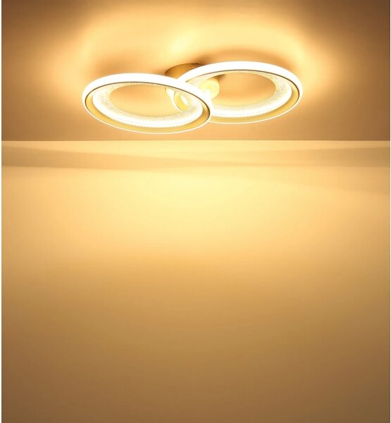 Globo 48064-30S - LED плафон GLITRA LED/30W/230V 3000K 31,5x52,5 cm