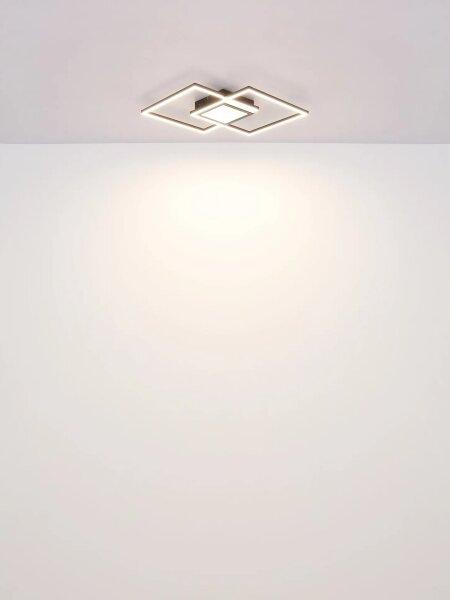 Globo 48468-32 - димируема LED плафон SAUNDERS 32W/230V 42,6x42,6 cm