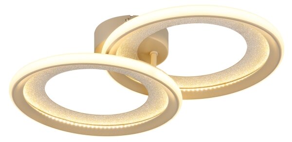 Globo 48064-30S - LED плафон GLITRA LED/30W/230V 3000K 31,5x52,5 cm