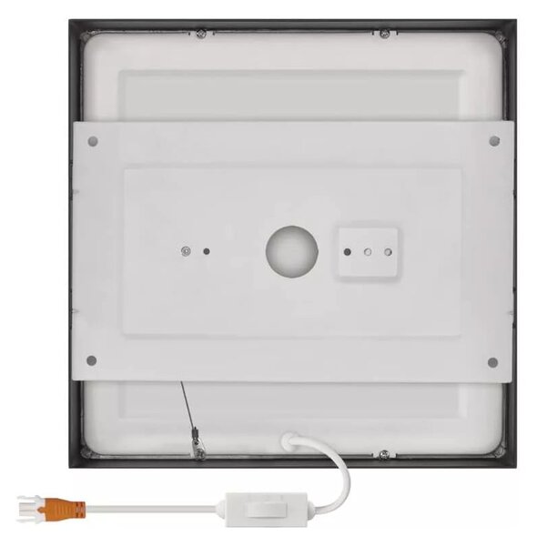 Матово черно LED осветление за таван 22,5x22,5 cm Nexxo - EMOS