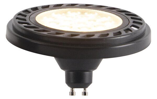 Set van 6 dimbare buiten grondspots zwart IP65 incl LED - Delux Honey