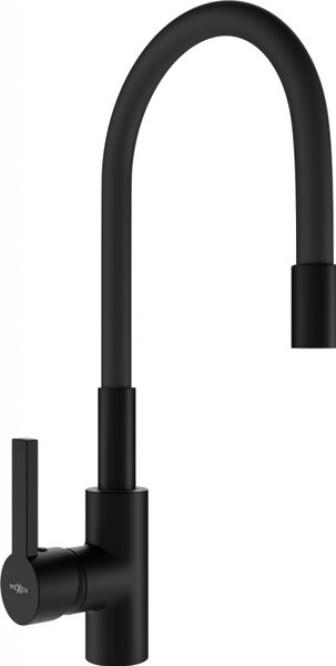 Mexen Flex кухненски смесител, черен - 670900-70