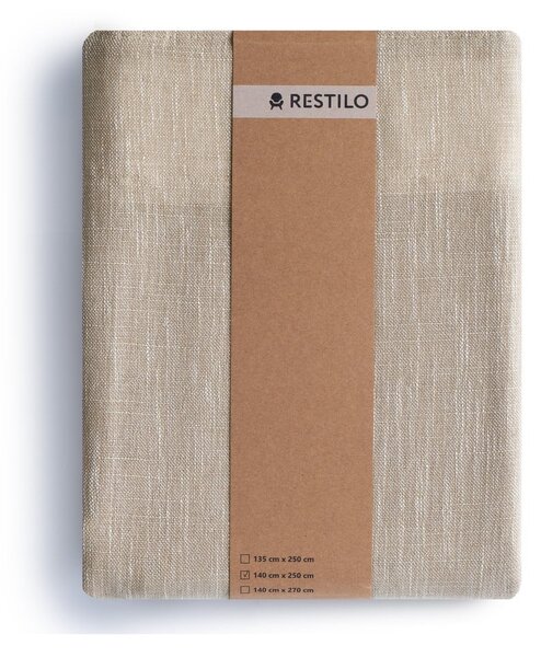 Бежово перде 140x250 cm Valeta – Restilo