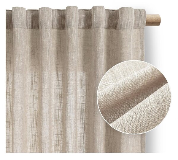 Бежово перде 140x250 cm Valeta – Restilo