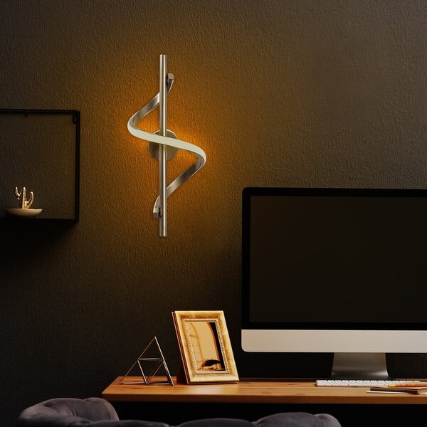 LED стенна лампа в месингов цвят Likma – Opviq lights