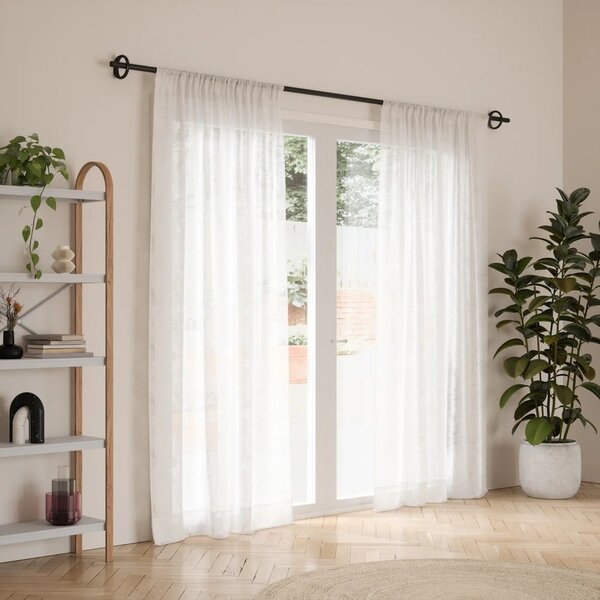 Стоманен разтегателен корниз 107 - 305 cm Ringlet - Umbra