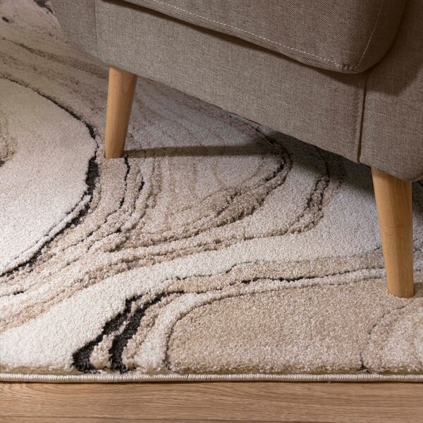 Бежов килим 120x170 cm Mirage Quartz – Asiatic Carpets