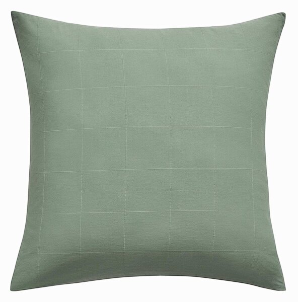 Зелено двойно удължено спално бельо 240x220 cm Linella – douceur d'intérieur