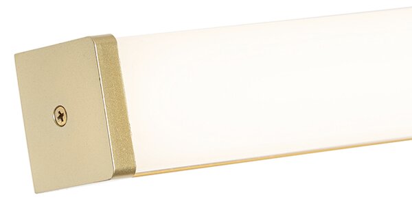 Аплик за баня месинг 92 см с LED IP44 - Cascada