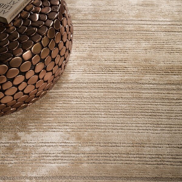 Бежов ръчно изработен килим със смес от вълна 120x170 cm Henley Sand – Asiatic Carpets