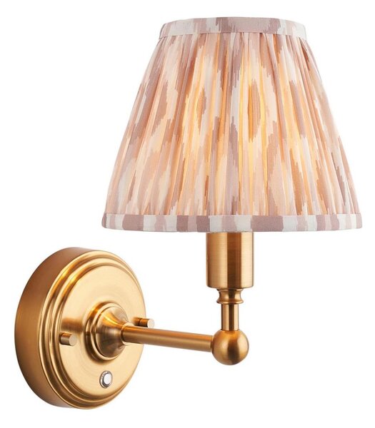 Endon 114831 - LED Димируем акумулаторен стена лампа BURLEY LED/1,5W/5V месинг/бежов