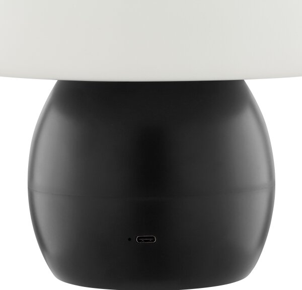 Brilliant - Регулируема LED акумулаторна настолна лампа DUPIS LED/2W/5V 2700K черна