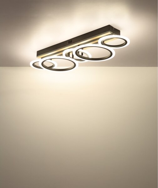 Globo 67360D4 - LED таванно осветително тяло BLEVINS 34W/230V 3000/4200/6000K