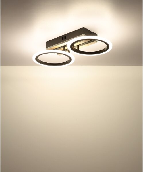 Globo 67360D2 - LED таванно осветително тяло BLEVINS 15W/230V 3000/4200/6000K