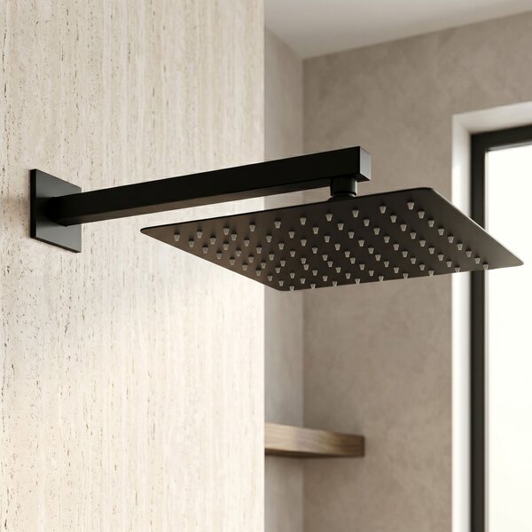 Квадратен душ пита REA JS-P015B 30cm Black