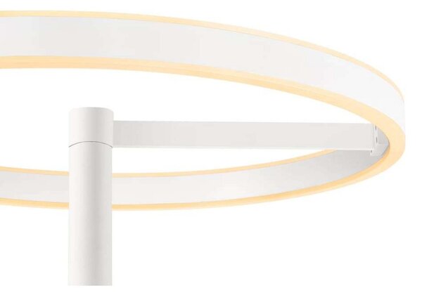SLV LED стояща лампа One Straight, бяла, 2700/3000 K, Затъмняване, Бял, Дневна/трапезария, Метал, Модерен