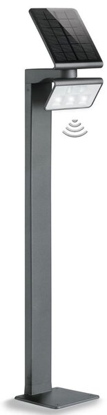 STEINEL XSolar Professional LED сензорна светлина за пътека, Черен, Пластмаса, Модерен, Соларно осветление