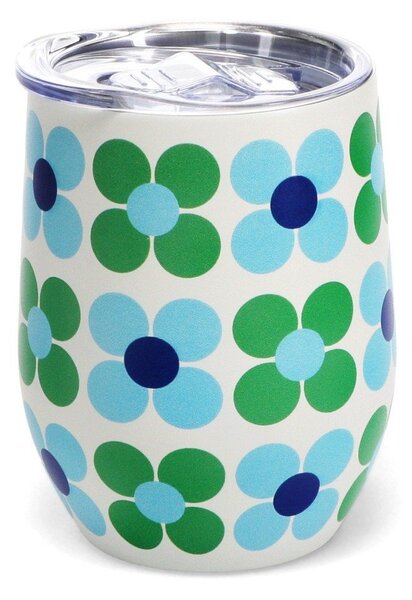 Чаша за път 350 ml Blue and green Daisy – Rex London