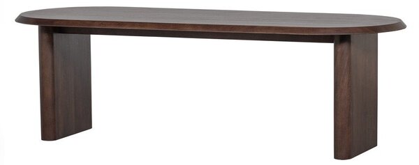 Трапезна маса от декор от орех 90x240 cm Ellips – vtwonen