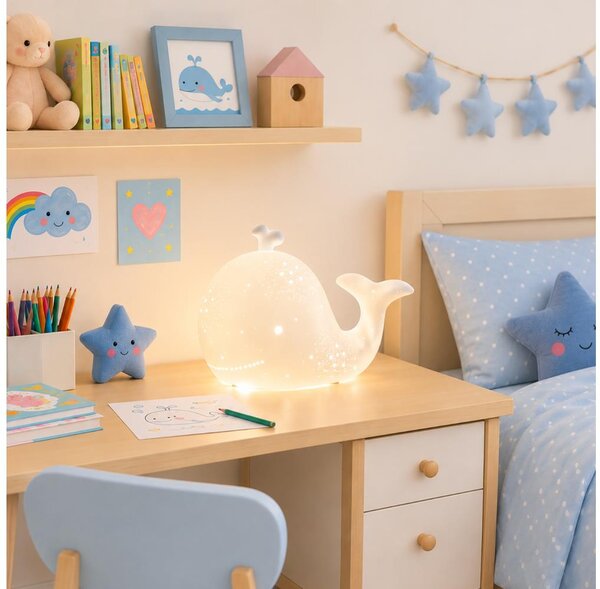 ONLI - Настолна лампа PORCELLANA 1xE14/6W/230V 16,2 cm кит