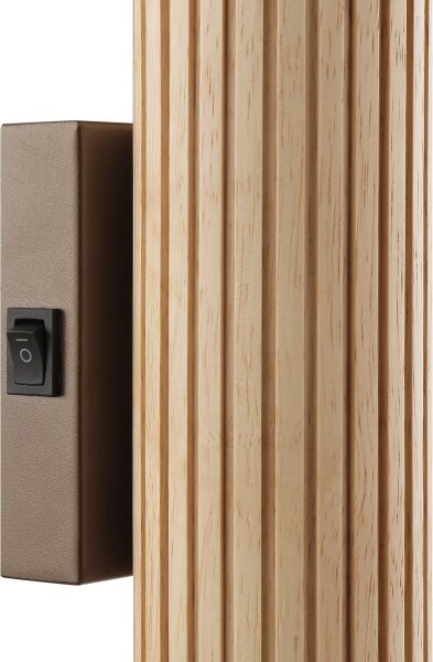 Brilliant - Стенно осветително тяло LAKEWOOD 2xGU10/10W/230V кафяво