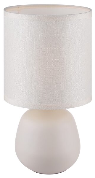 Brilliant - Настолна лампа AUREA 1xE14/20W/230V бяла