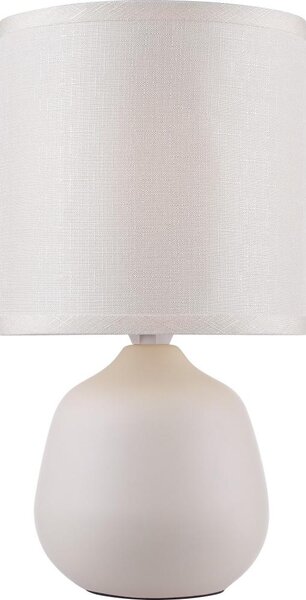 Brilliant - Настолна лампа AUREA 1xE14/20W/230V бяла
