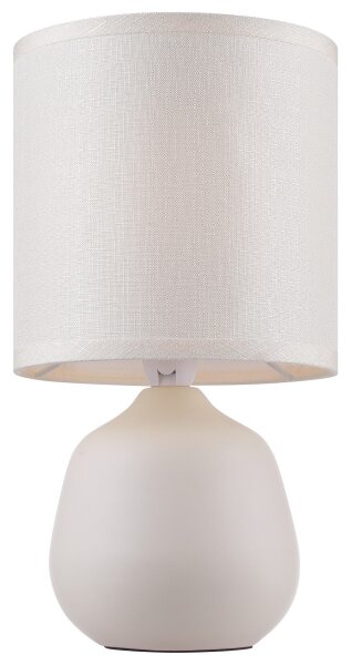 Brilliant - Настолна лампа AUREA 1xE14/20W/230V бяла