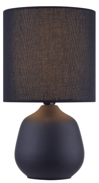 Brilliant - Настолна лампа AUREA 1xE14/20W/230V черна