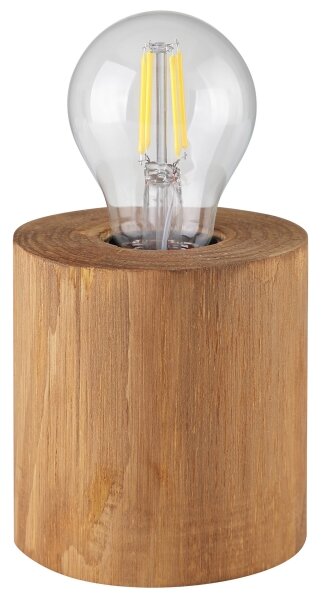 Brilliant - Настолна лама WOODRA 1xE27/20W/230V, борова дървесина