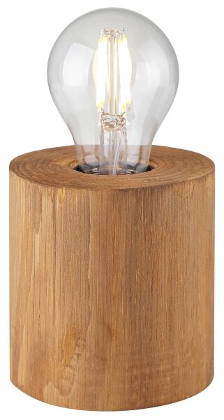 Brilliant - Настолна лама WOODRA 1xE27/20W/230V, борова дървесина