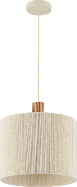 Brilliant - Полилей на кабел ARLO 1xE27/20W/230V pr. 35 cm кремав