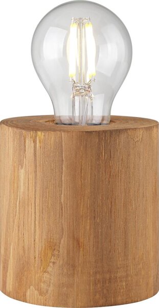 Brilliant - Настолна лама WOODRA 1xE27/20W/230V, борова дървесина