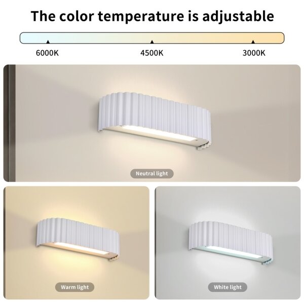 Brilagi - LED стенен аплик FALCON MODERN LED/10W/230V 30 см 3000/4500/6000K бял