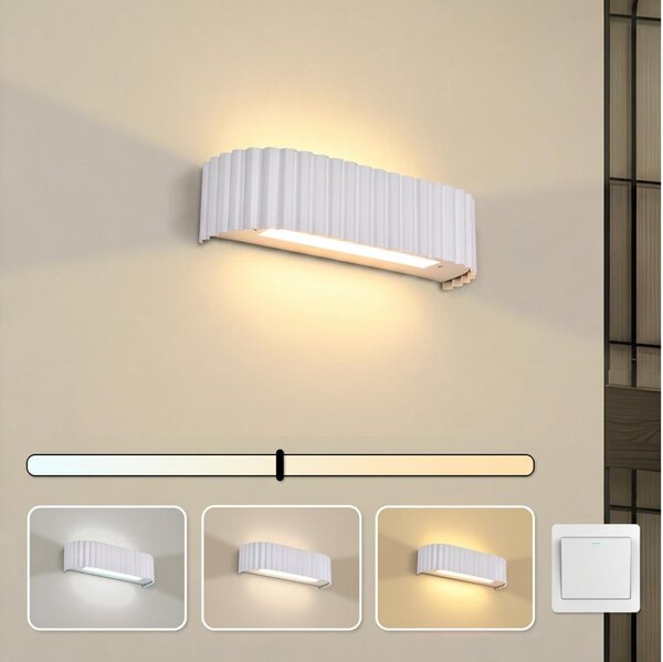 Brilagi - LED стенен аплик FALCON MODERN LED/10W/230V 30 см 3000/4500/6000K бял