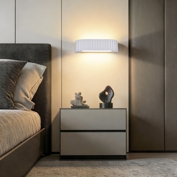Brilagi - LED стенен аплик FALCON MODERN LED/10W/230V 30 см 3000/4500/6000K бял