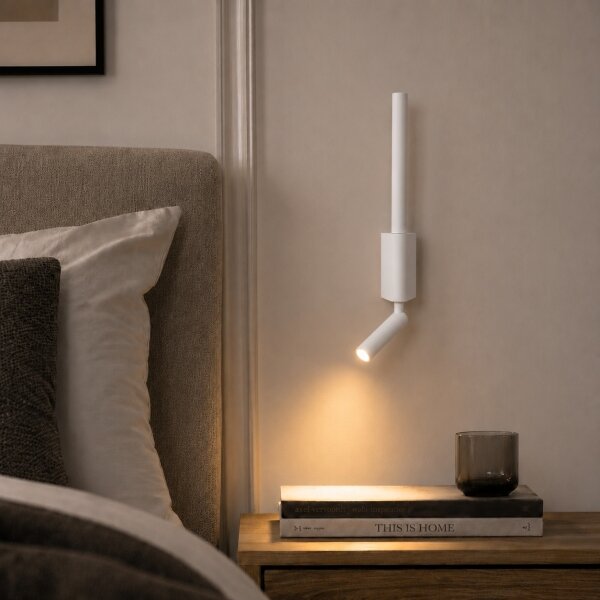 Brilagi - LED стенен спот VIXON LED/3W/230V + LED/5W бял CRI 90