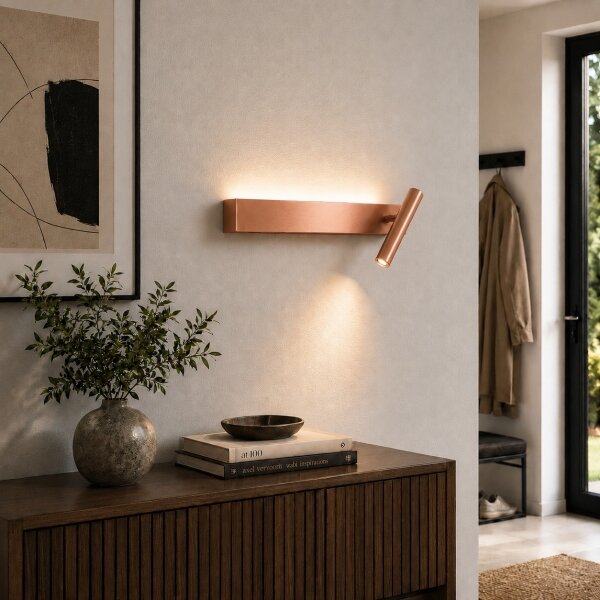 Brilagi -LED стенно точково осветително тяло ARLIX LED/3W/230V + LED/7W бронзово CRI 90
