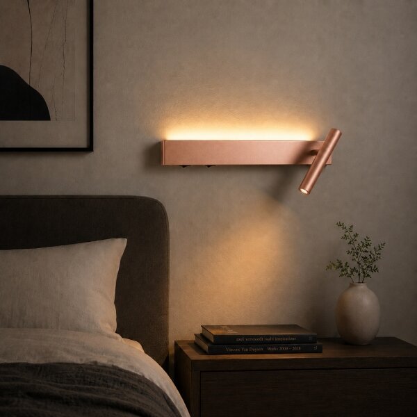 Brilagi -LED стенно точково осветително тяло ARLIX LED/3W/230V + LED/7W бронзово CRI 90